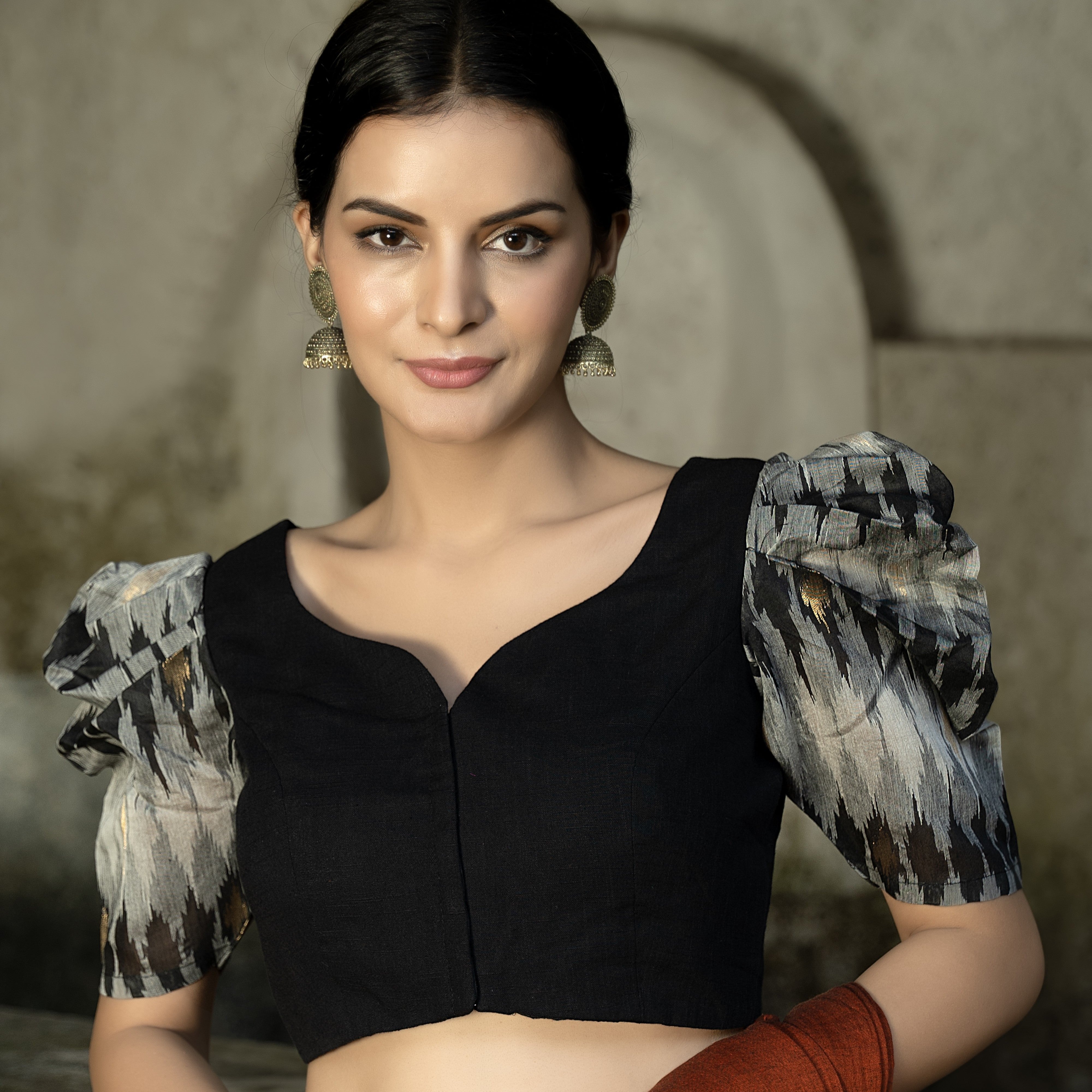 Aurora Black Blouse