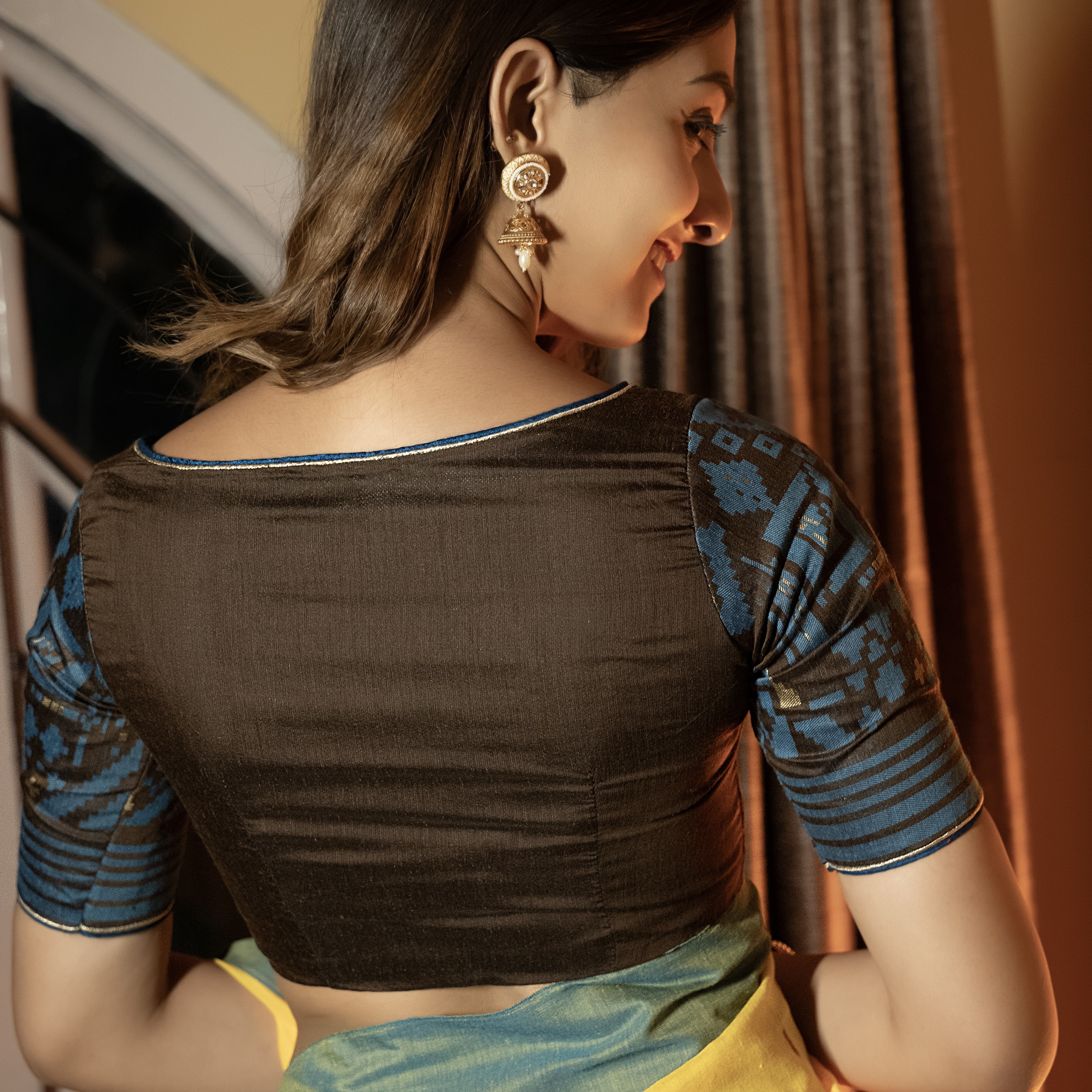 Divine Brown Blouse