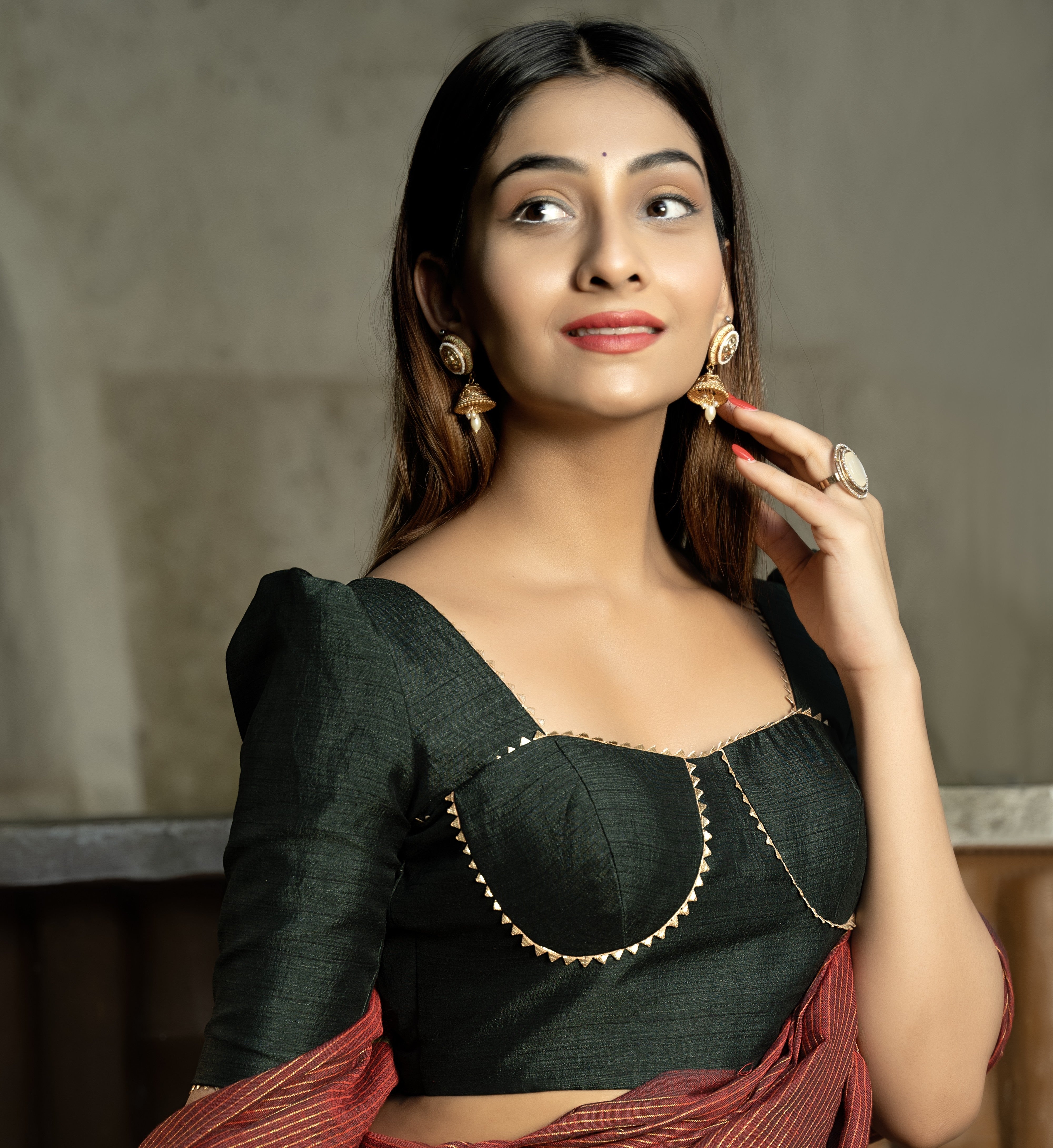 Mystic Moss Blouse