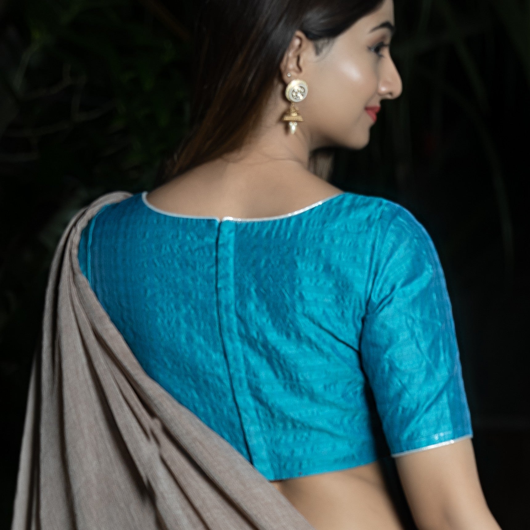 Streaks of Blue Blouse