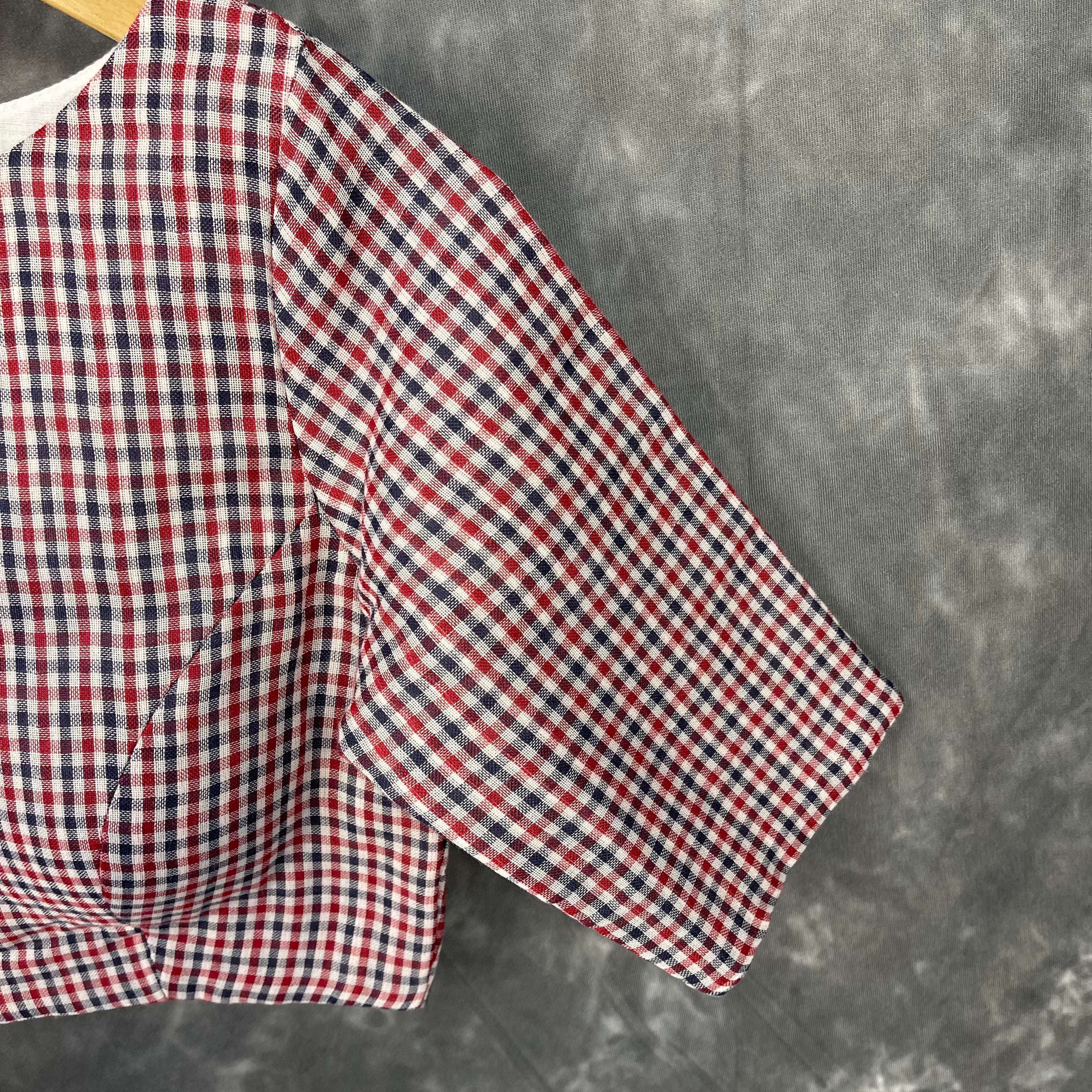 Asymmetric Symmetry Blouse
