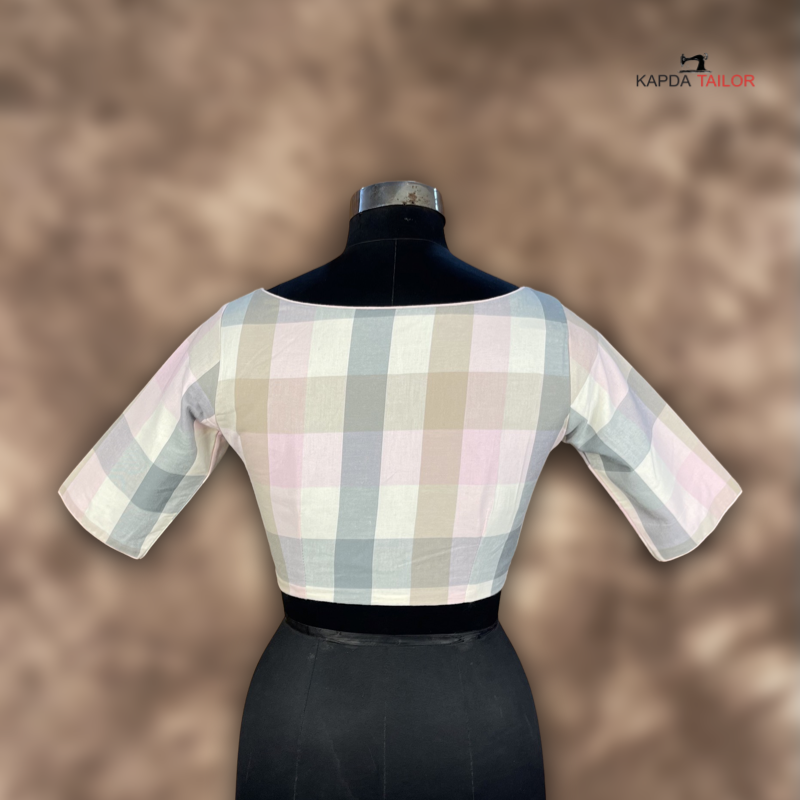 Neck Check Blouse