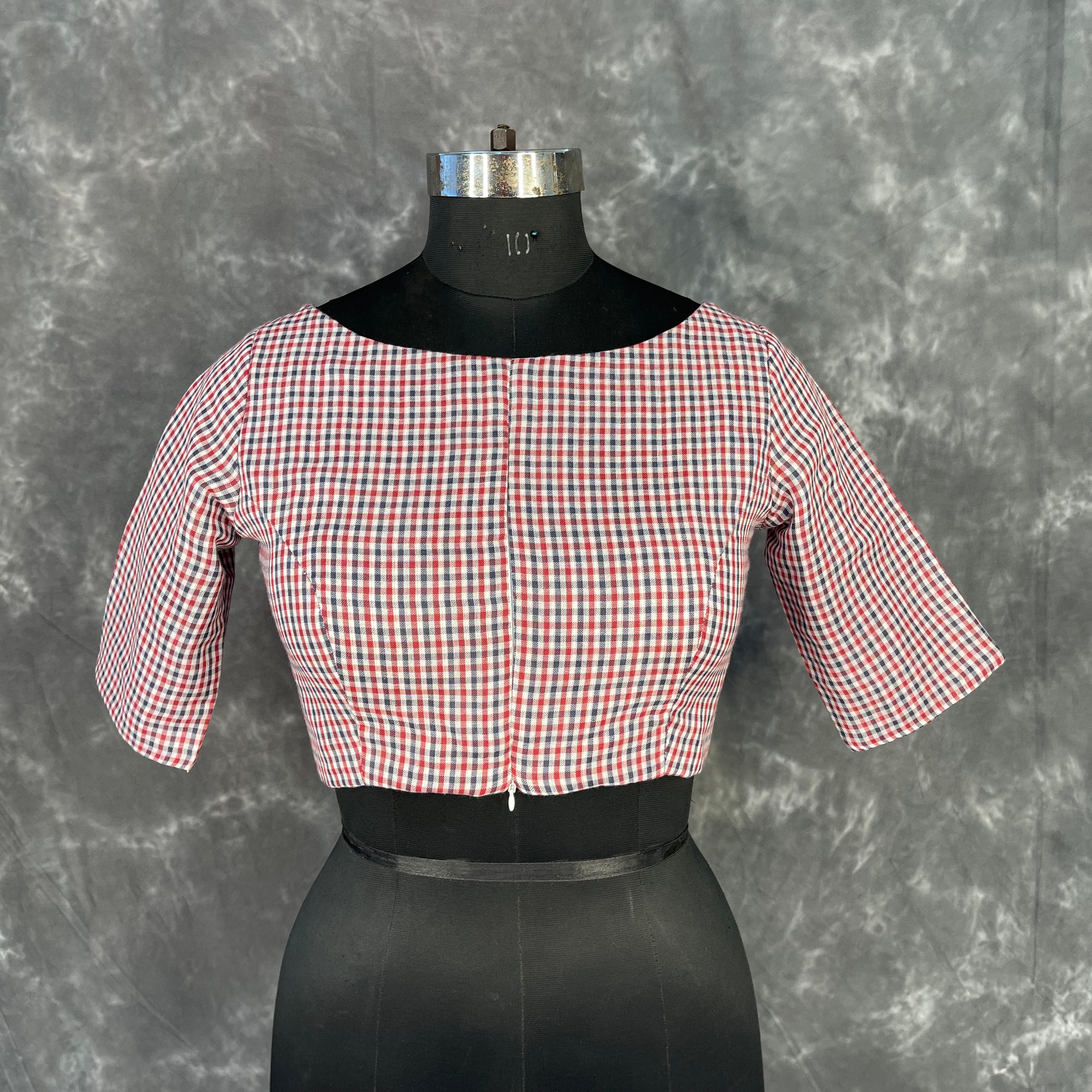 Asymmetric Symmetry Blouse