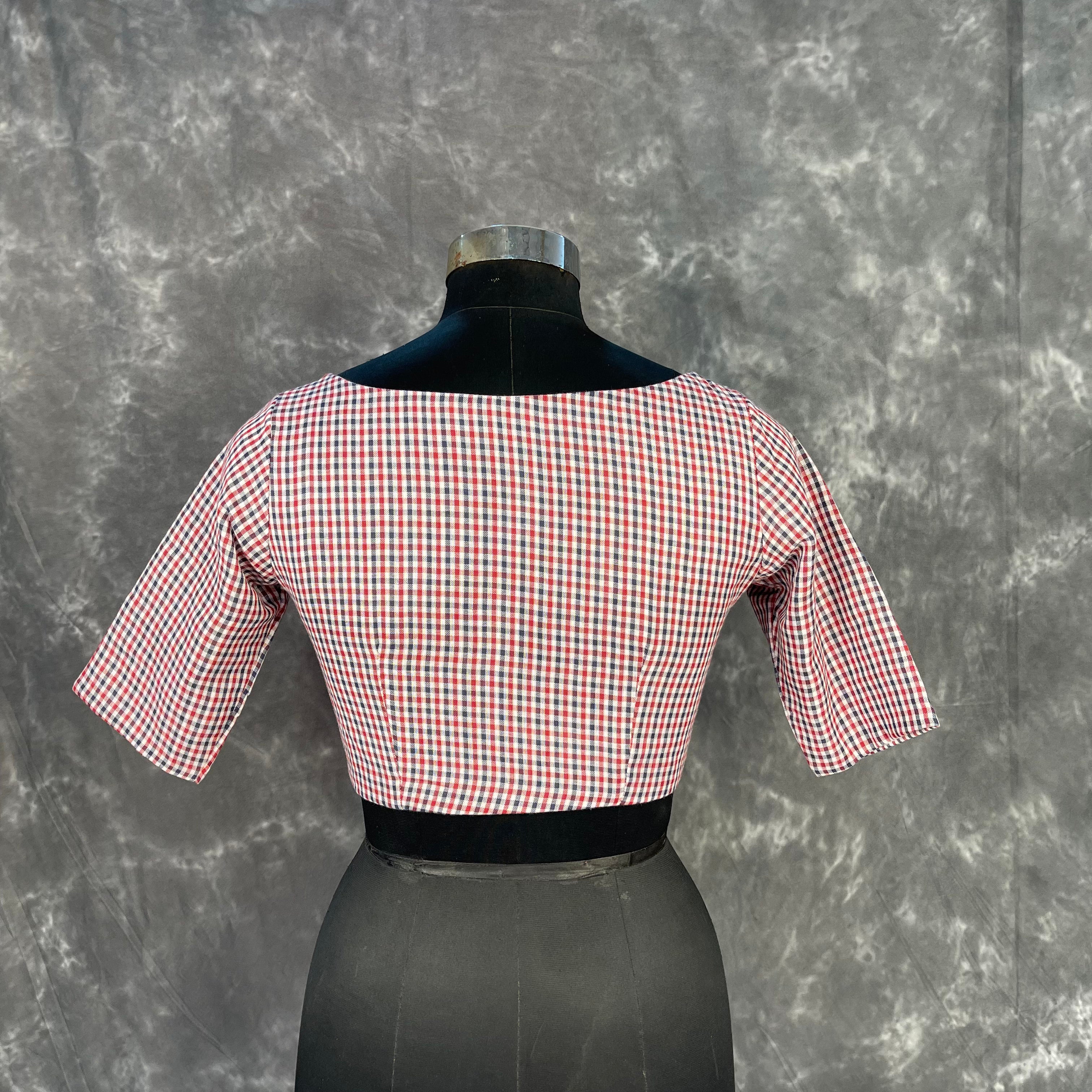 Asymmetric Symmetry Blouse
