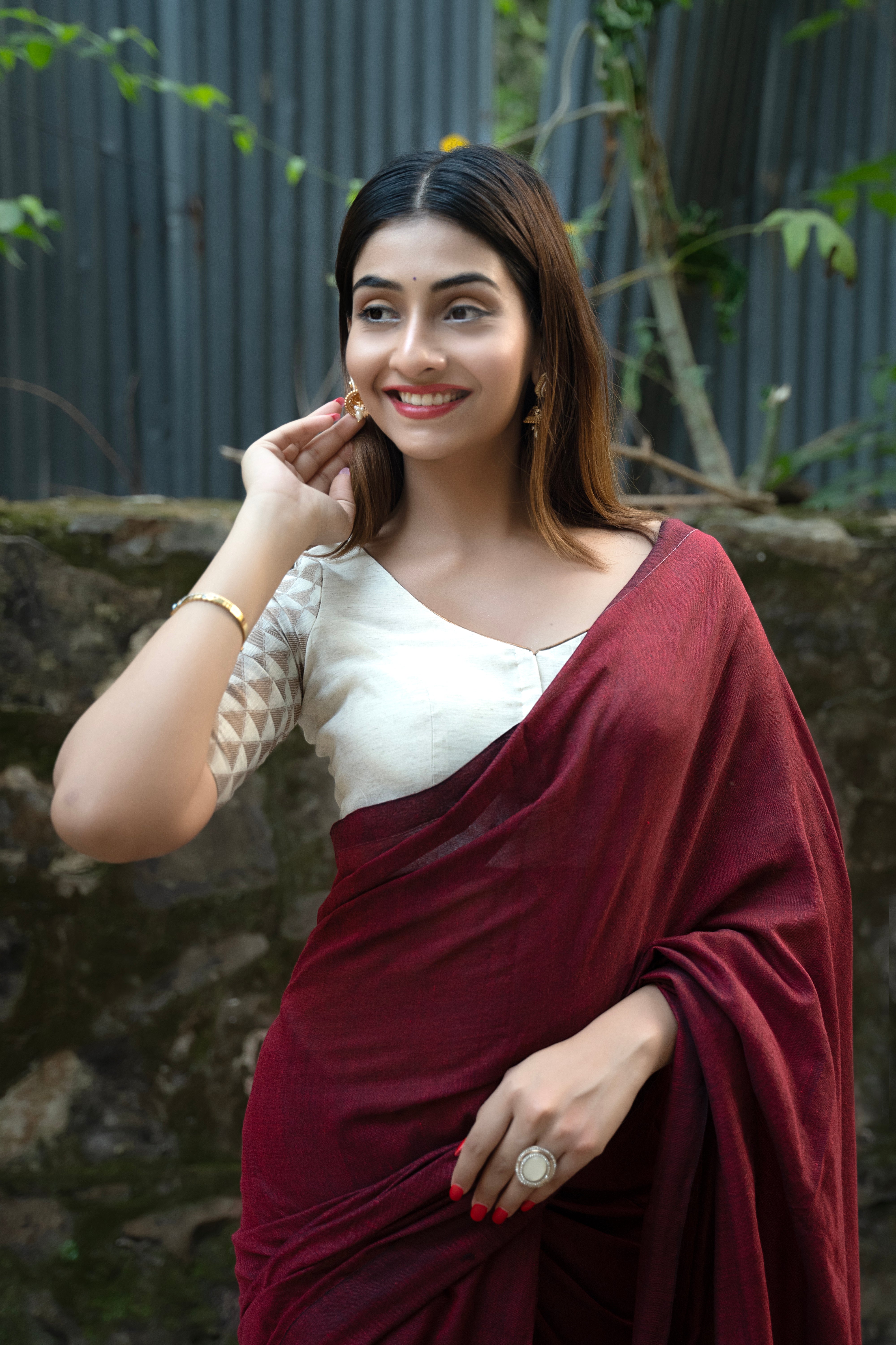 Loomed Grace Saree