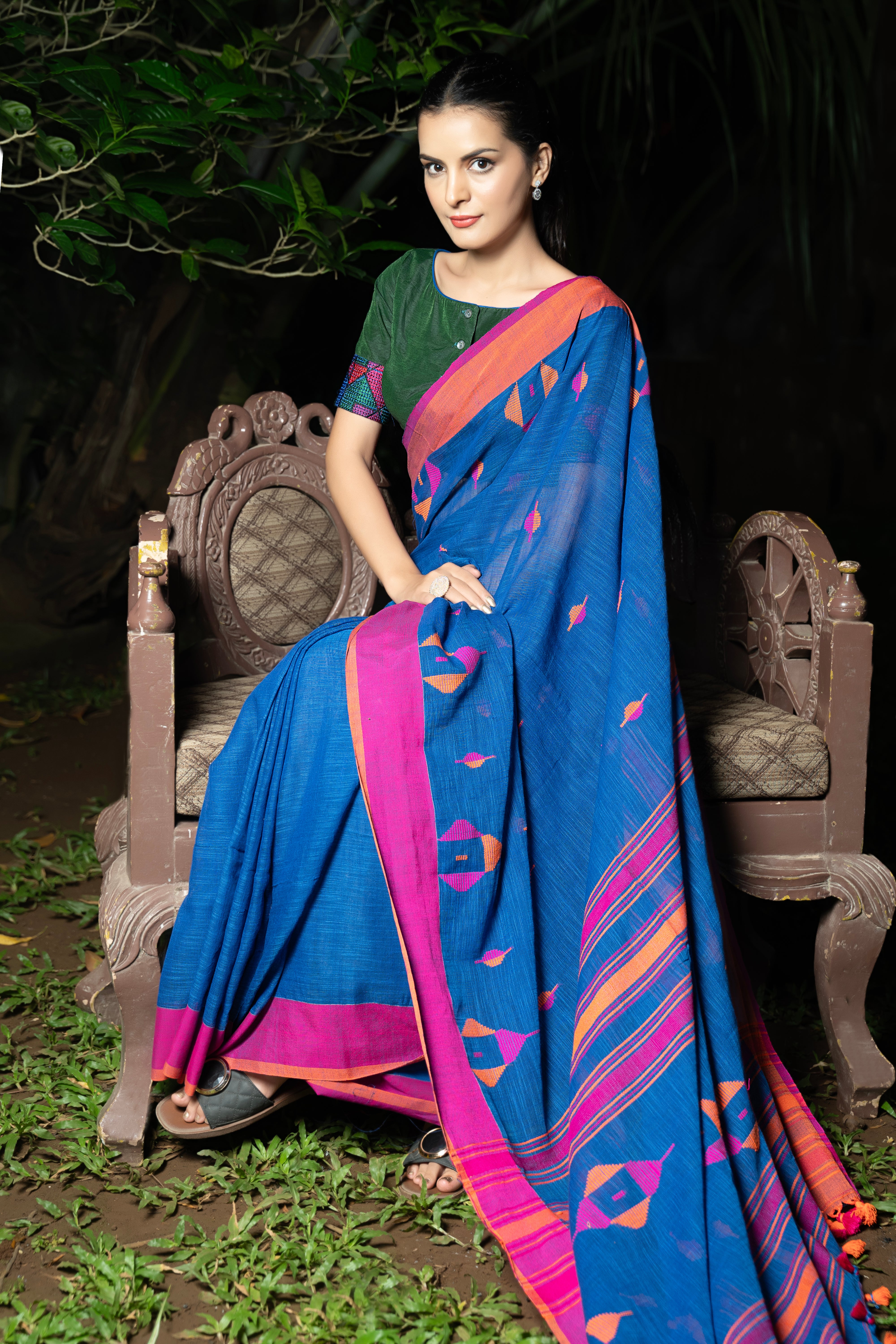 Blooming Grace Saree