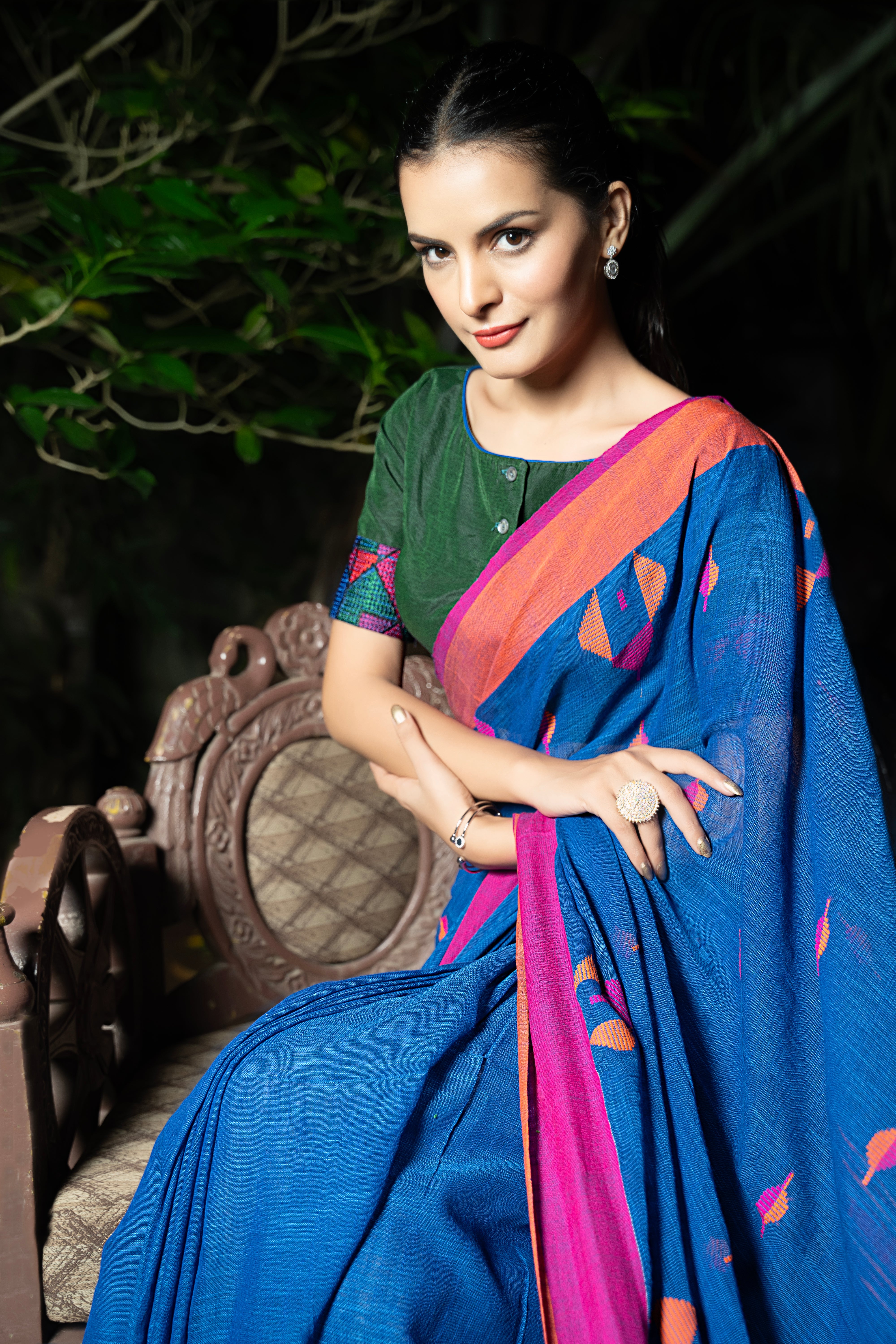 Blooming Grace Saree