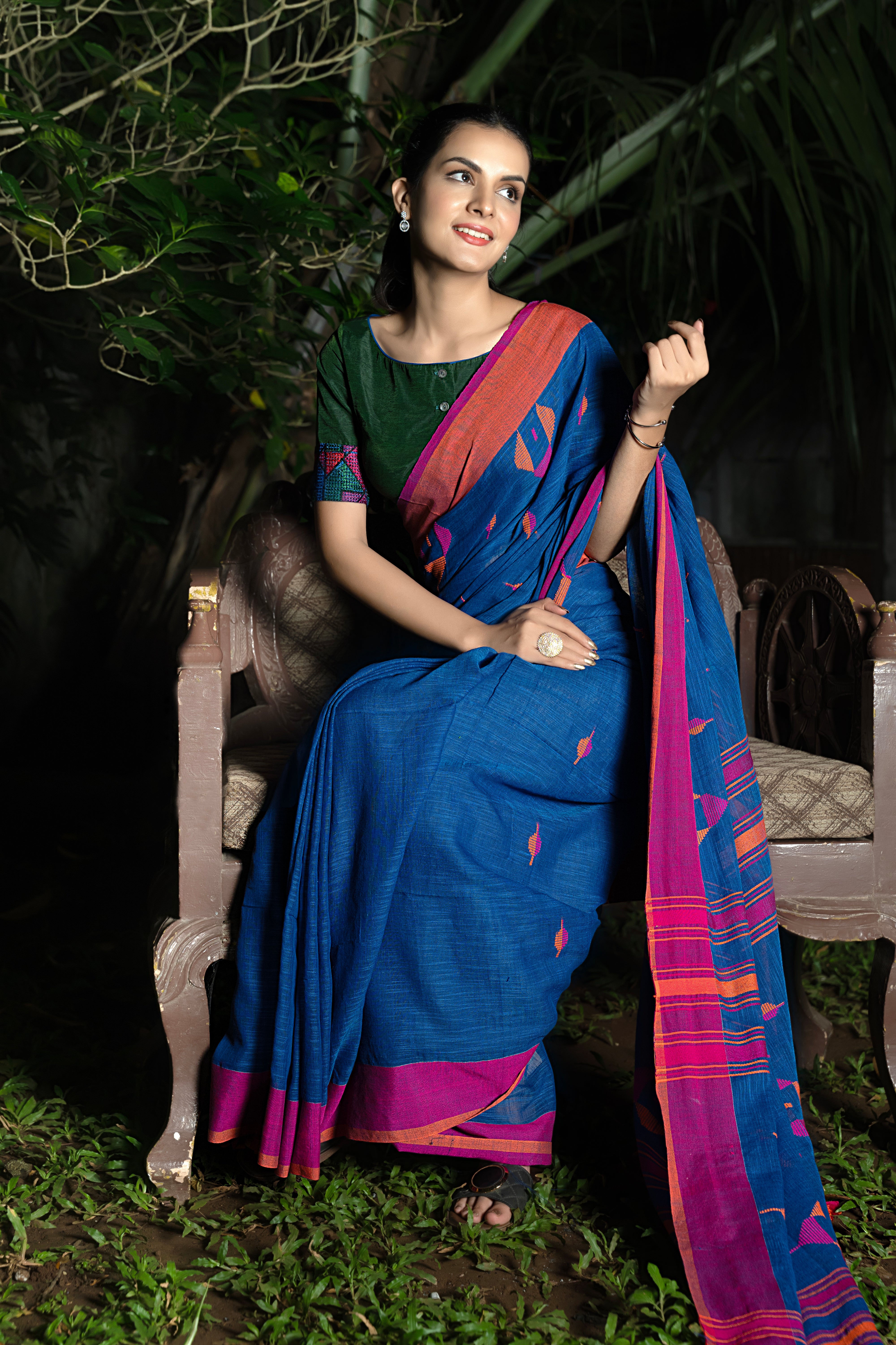 Blooming Grace Saree