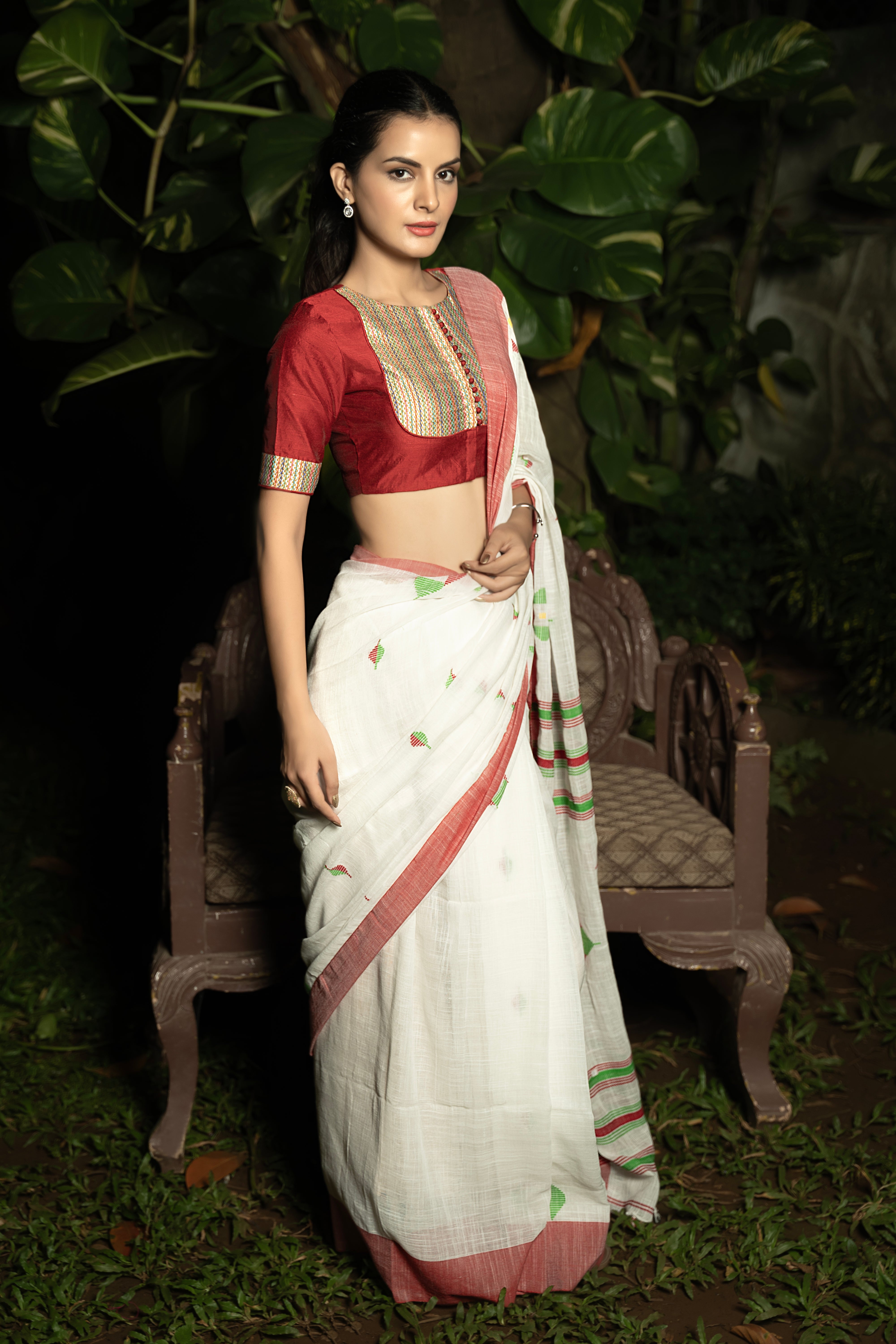 Pearl Heritage Saree