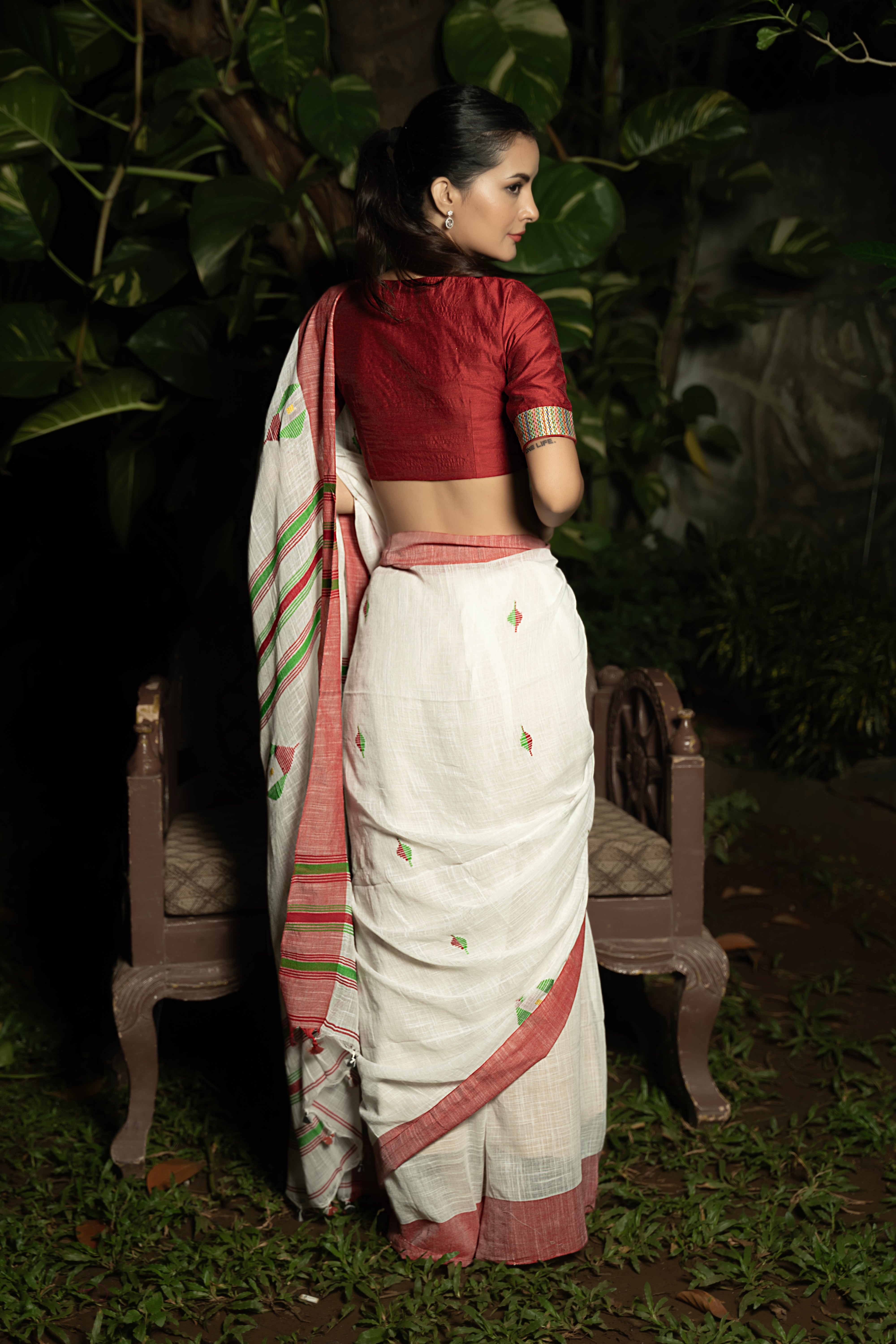 Pearl Heritage Saree