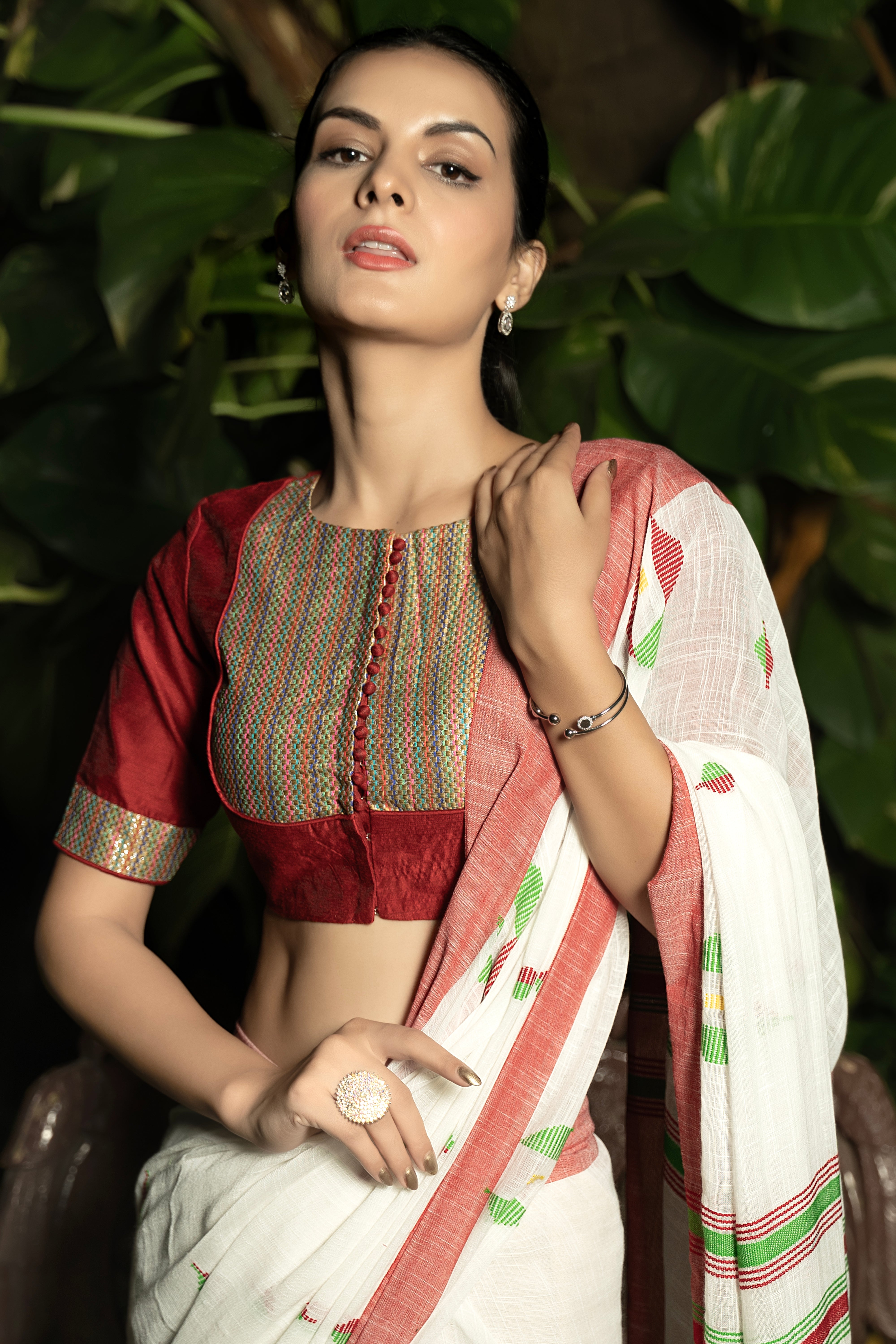 Pearl Heritage Saree