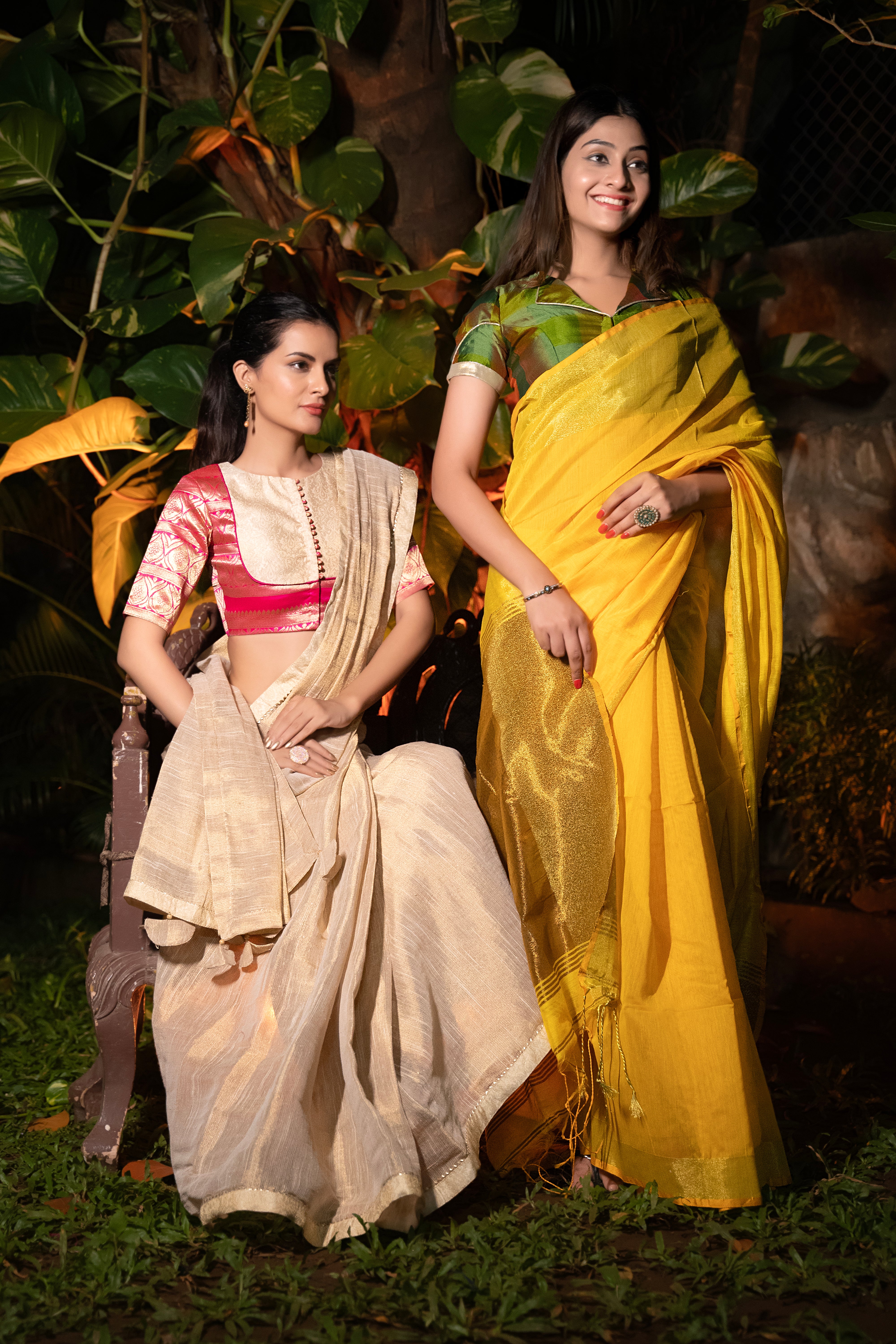 Noor-e-Zari Saree