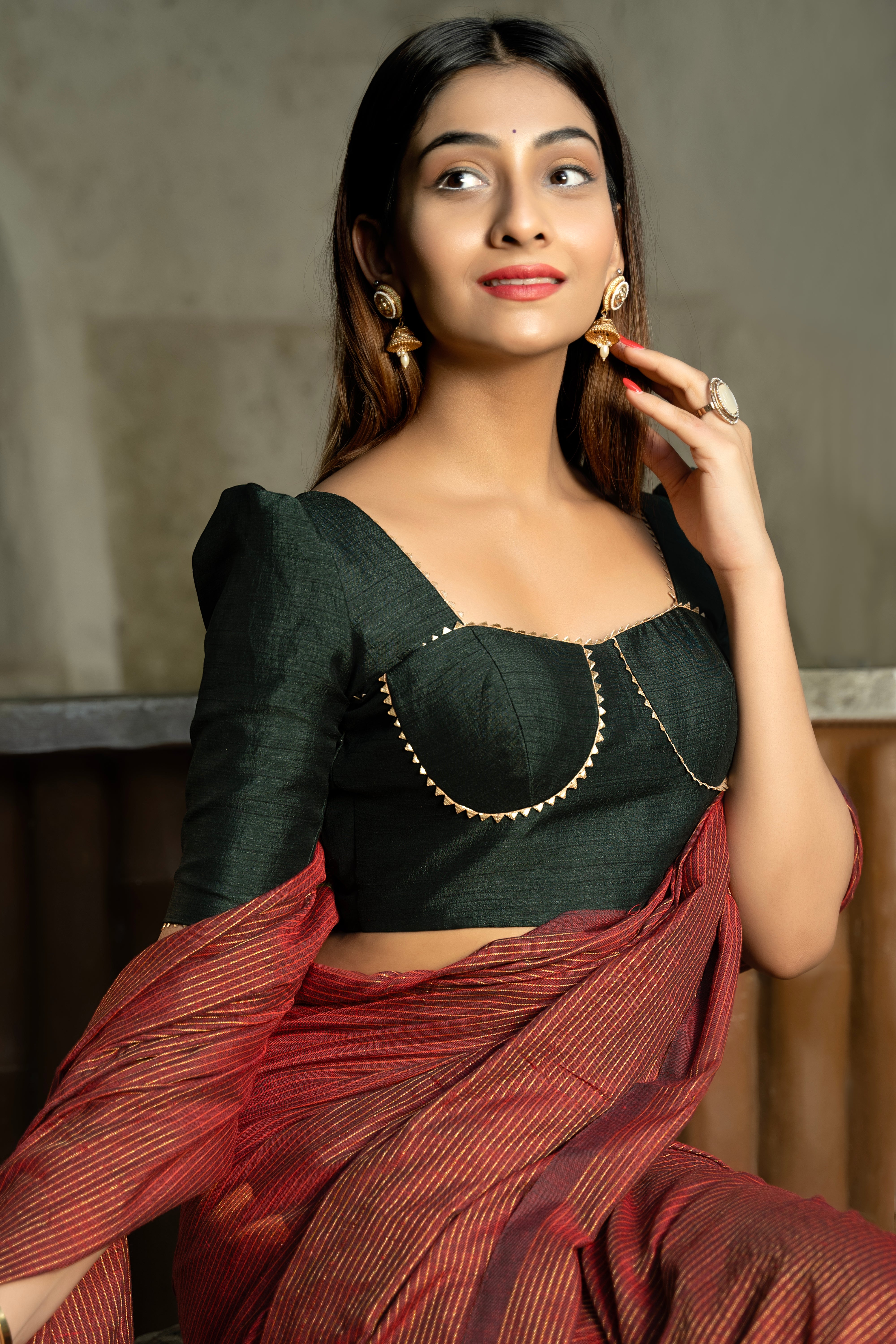 Emerald Charm Blouse