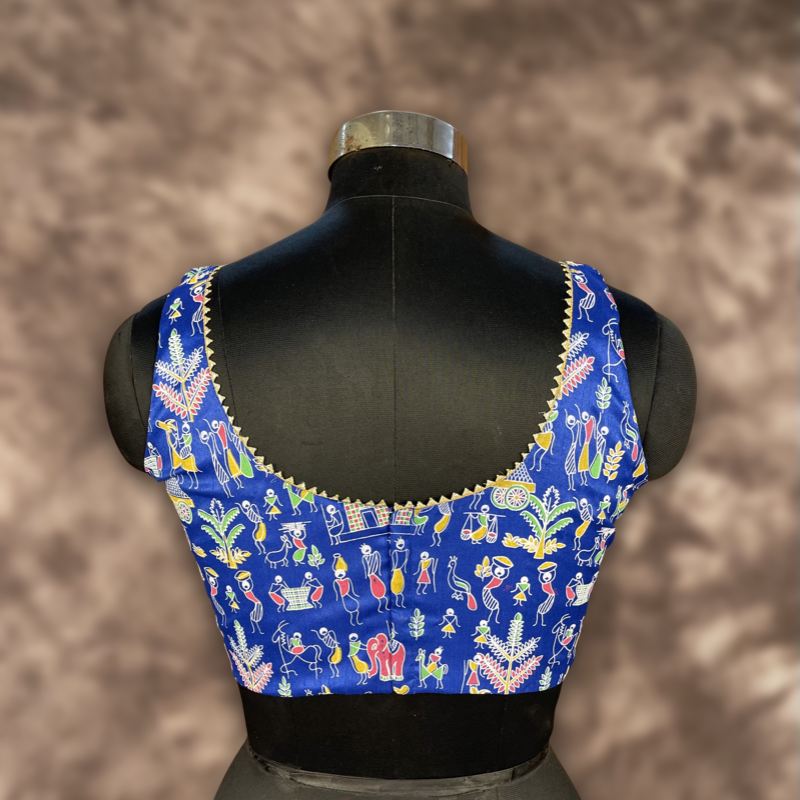 Ishiqiya Blue Blouse