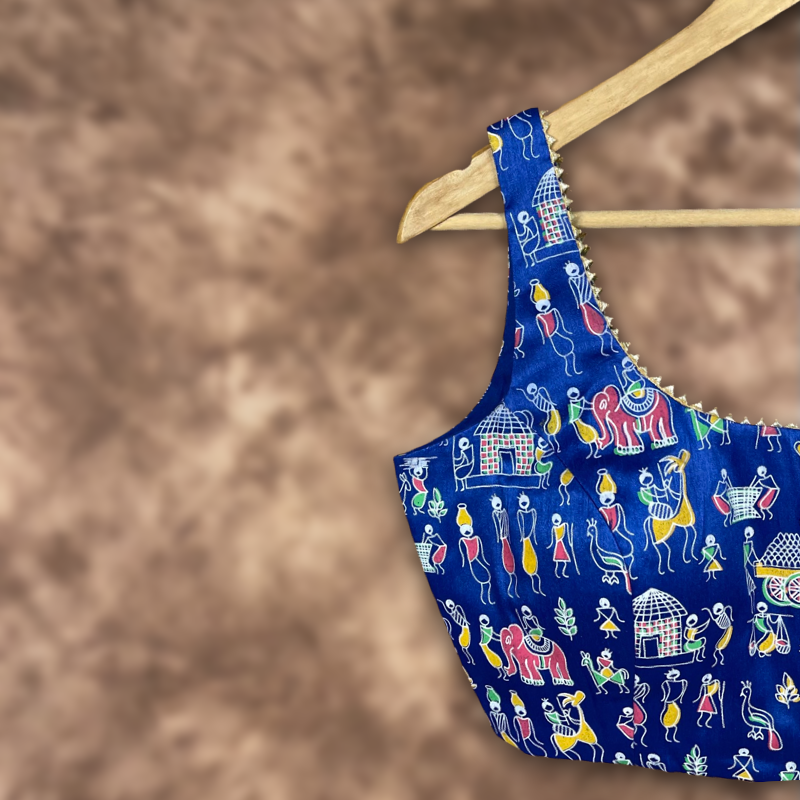 Ishiqiya Blue Blouse