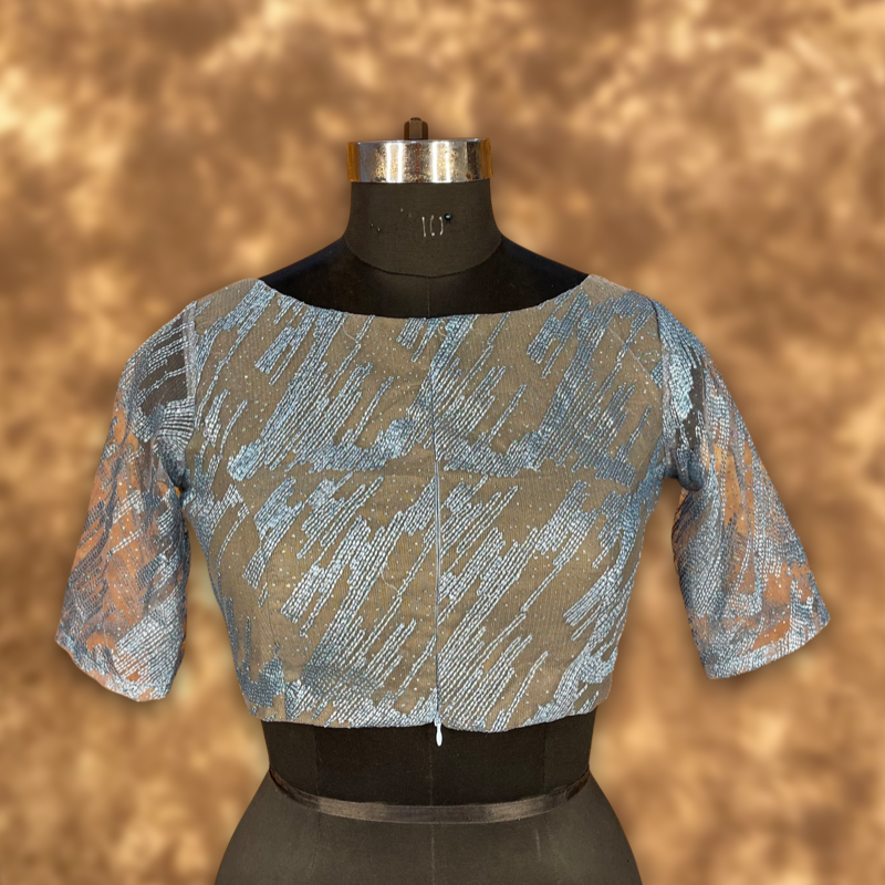 Rubbed Fine Art Blouse