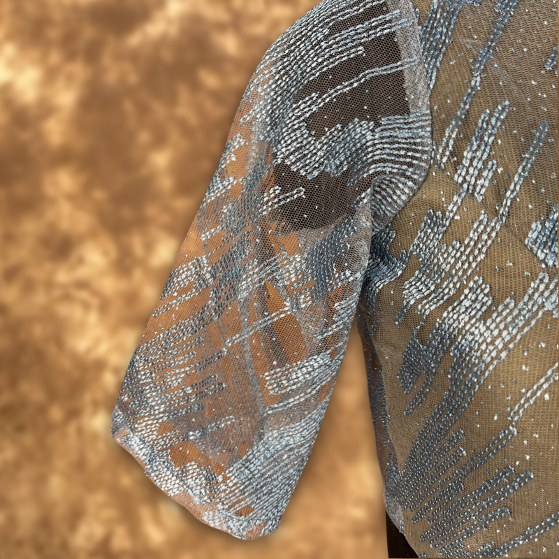 Rubbed Fine Art Blouse