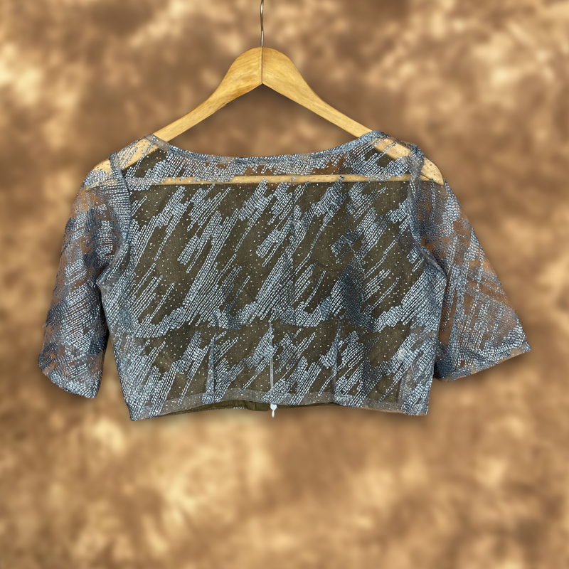 Rubbed Fine Art Blouse