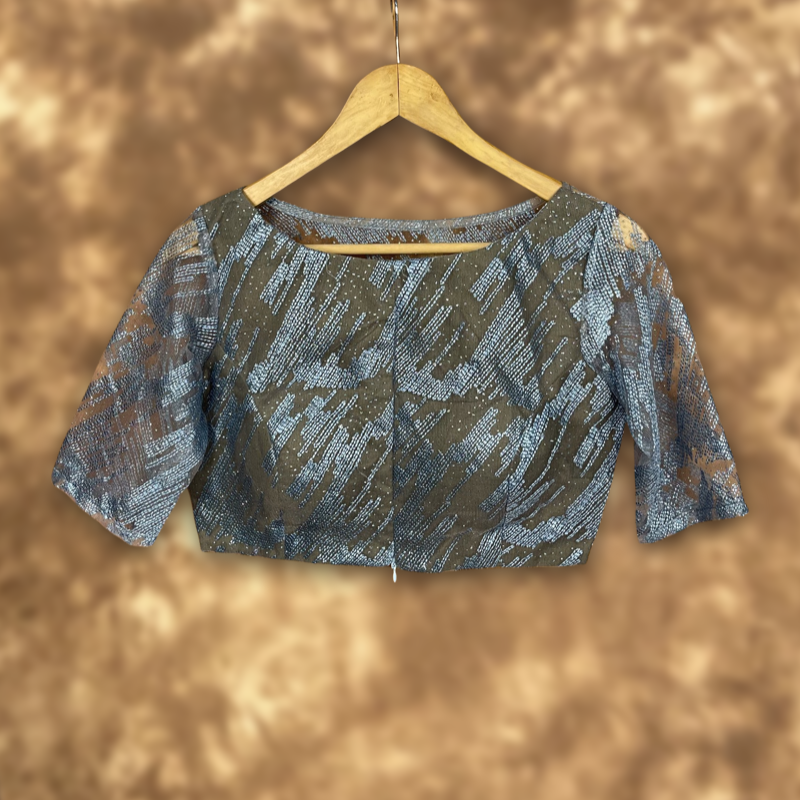Rubbed Fine Art Blouse