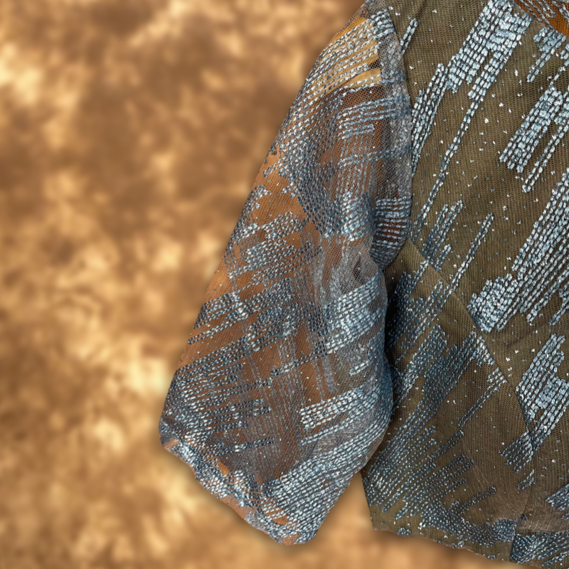 Rubbed Fine Art Blouse