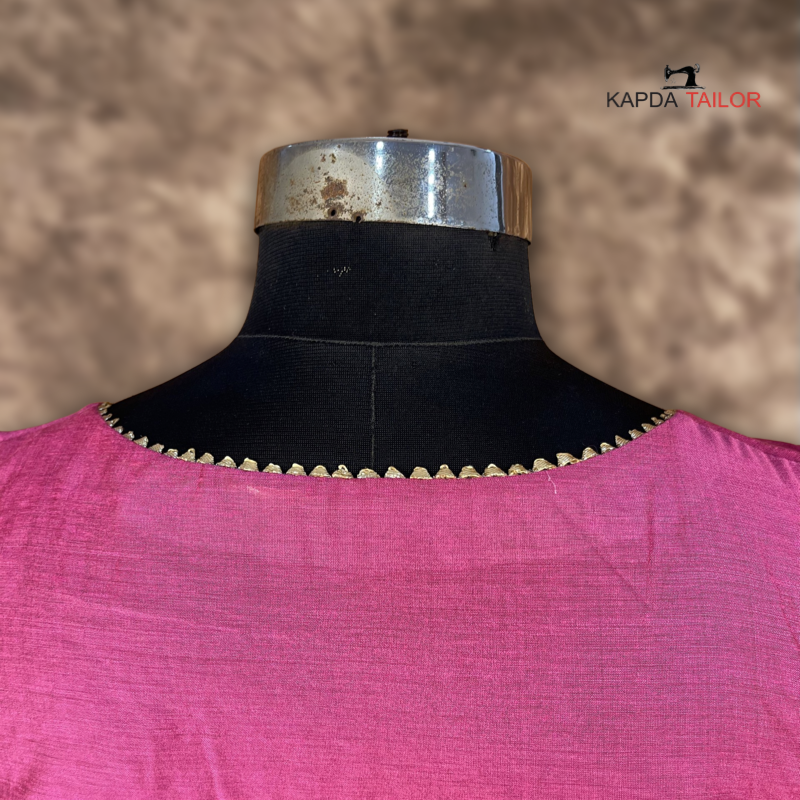 Punchy Pink Blouse
