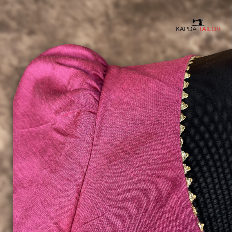 Punchy Pink Blouse