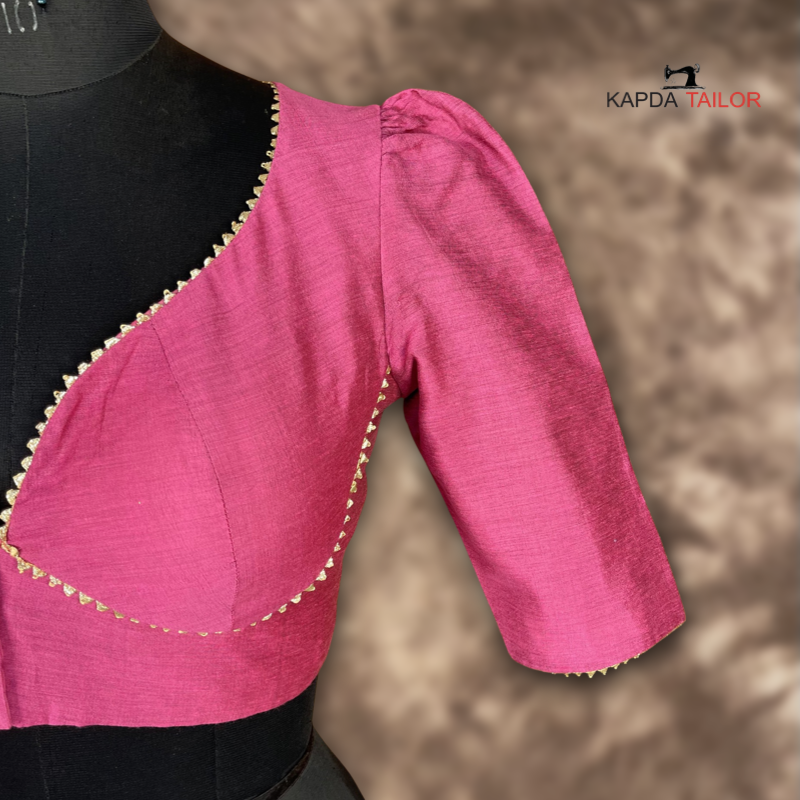 Punchy Pink Blouse