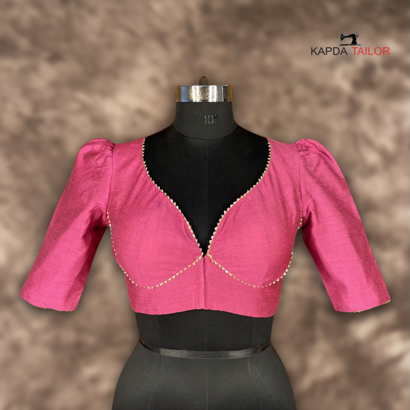 Punchy Pink Blouse