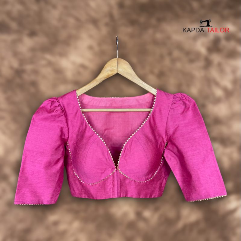 Punchy Pink Blouse