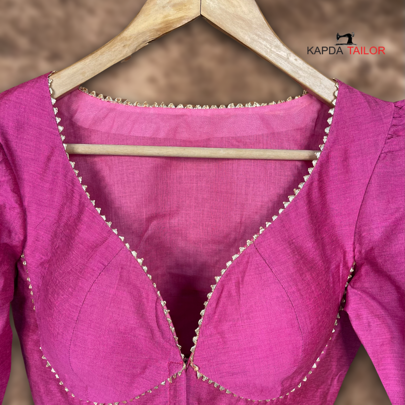Punchy Pink Blouse