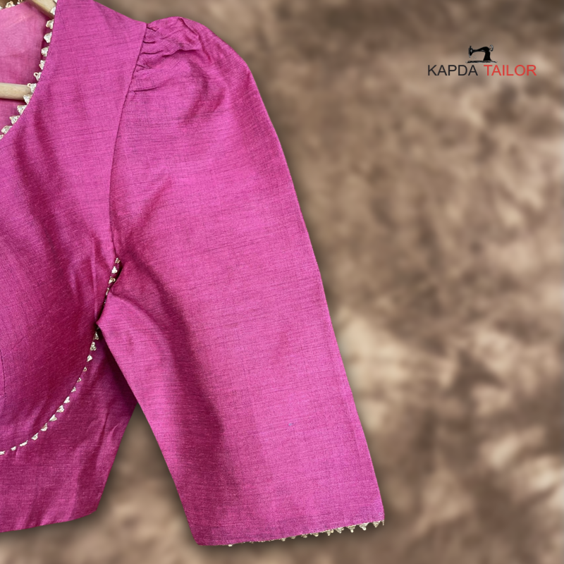 Punchy Pink Blouse
