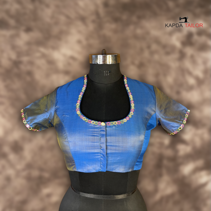 Aurelia Blue Blouse