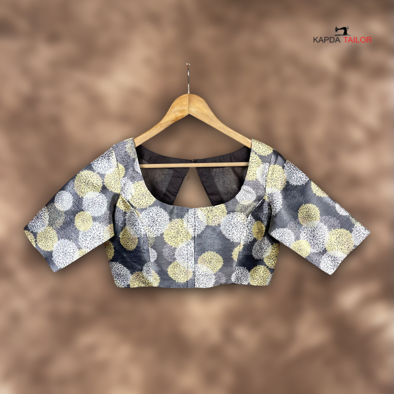 Multi Print Facade Blouse