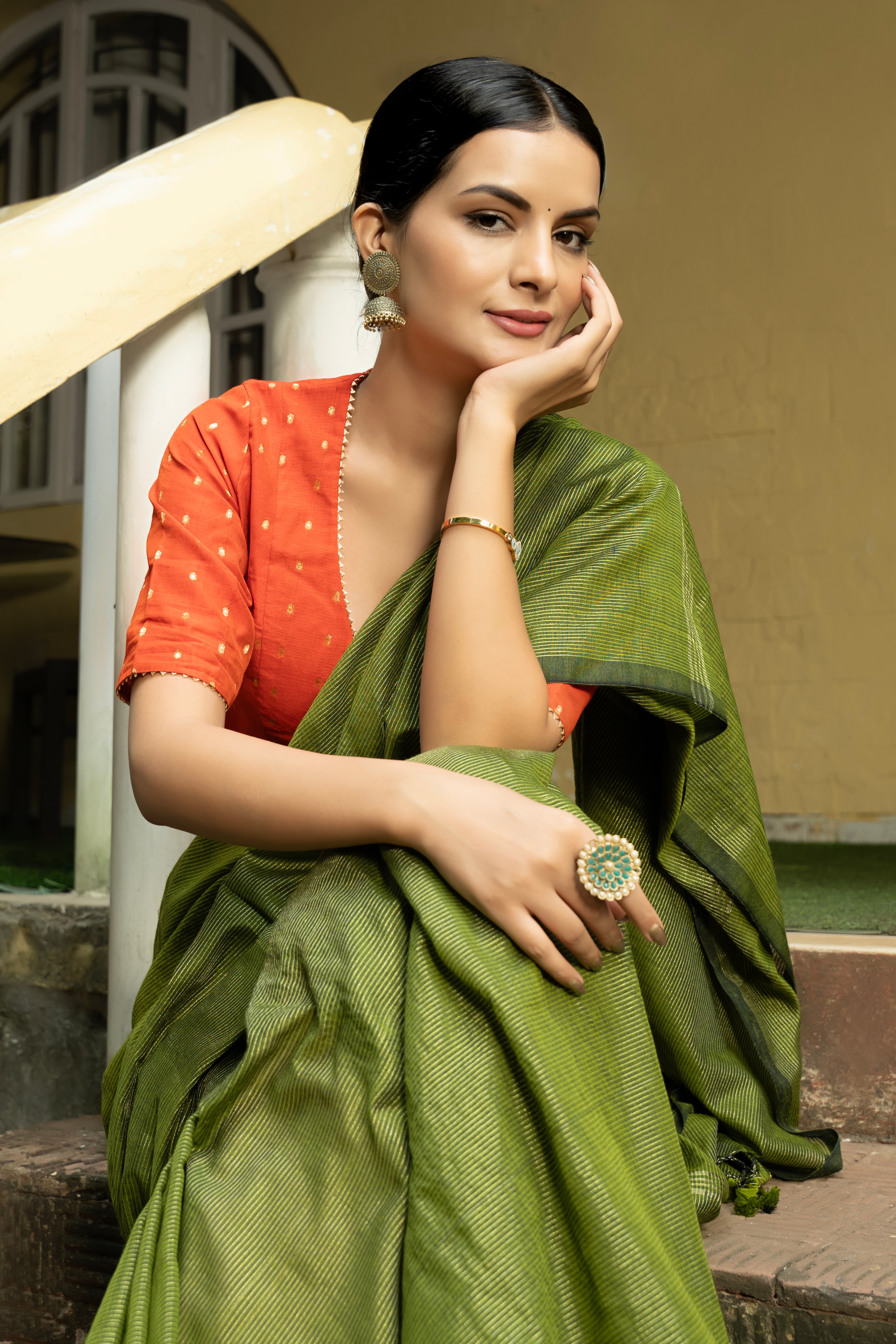 Olive Grace Saree